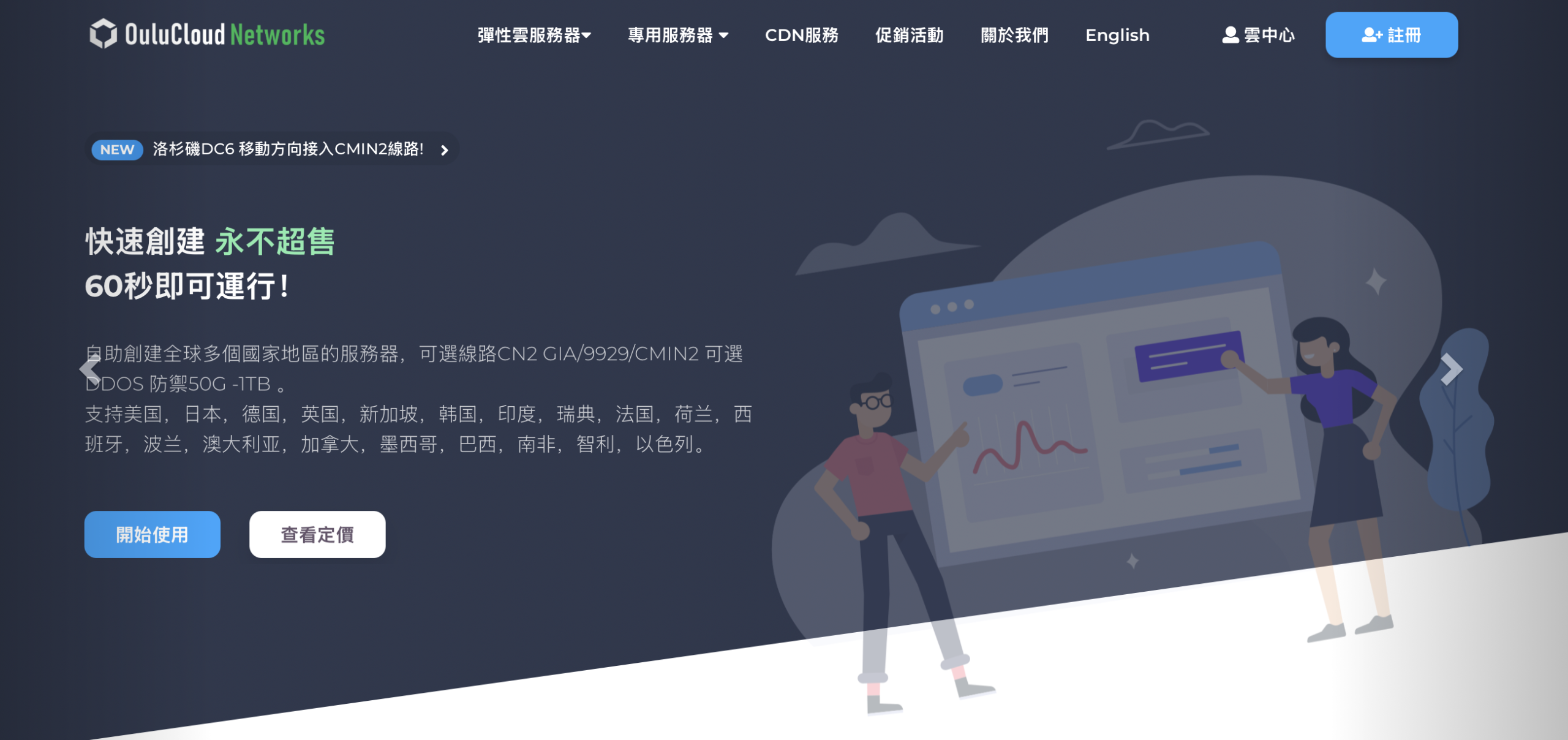 OuluCloud - Anti-DDoS中国优化防御型CDN加速服务5折大促震撼来袭！